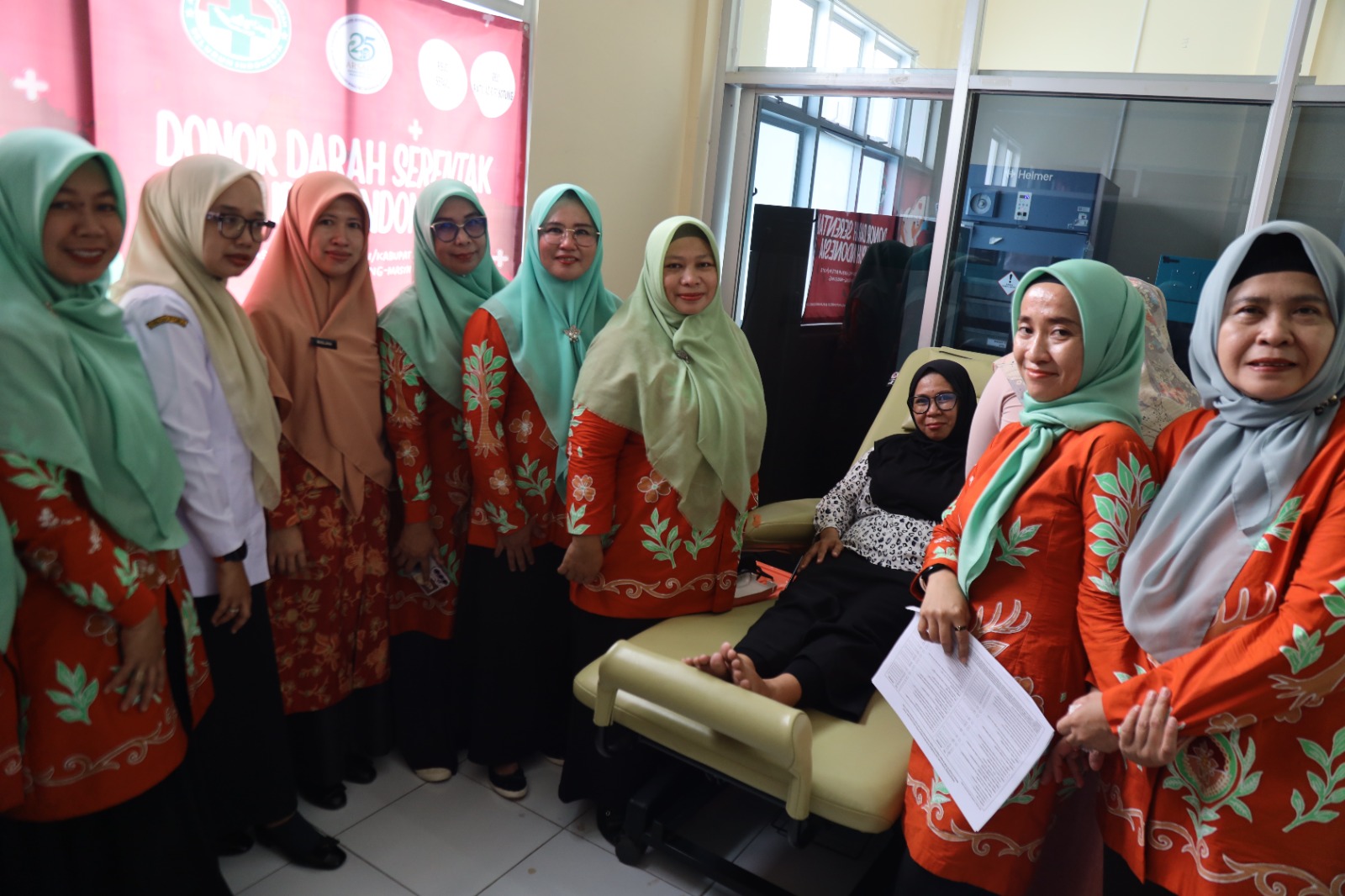 DWP Kabupaten Gelar Bakti Sosial Donor Darah