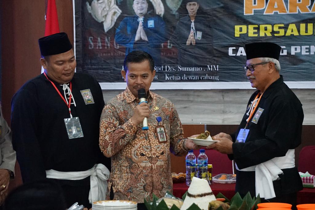 Hadiri Kegiatan Perapatan Cabang PSHT Pusat Madiun Kab. PPU, Sekda PPU Ajak Organisasi Saling Berdampingan