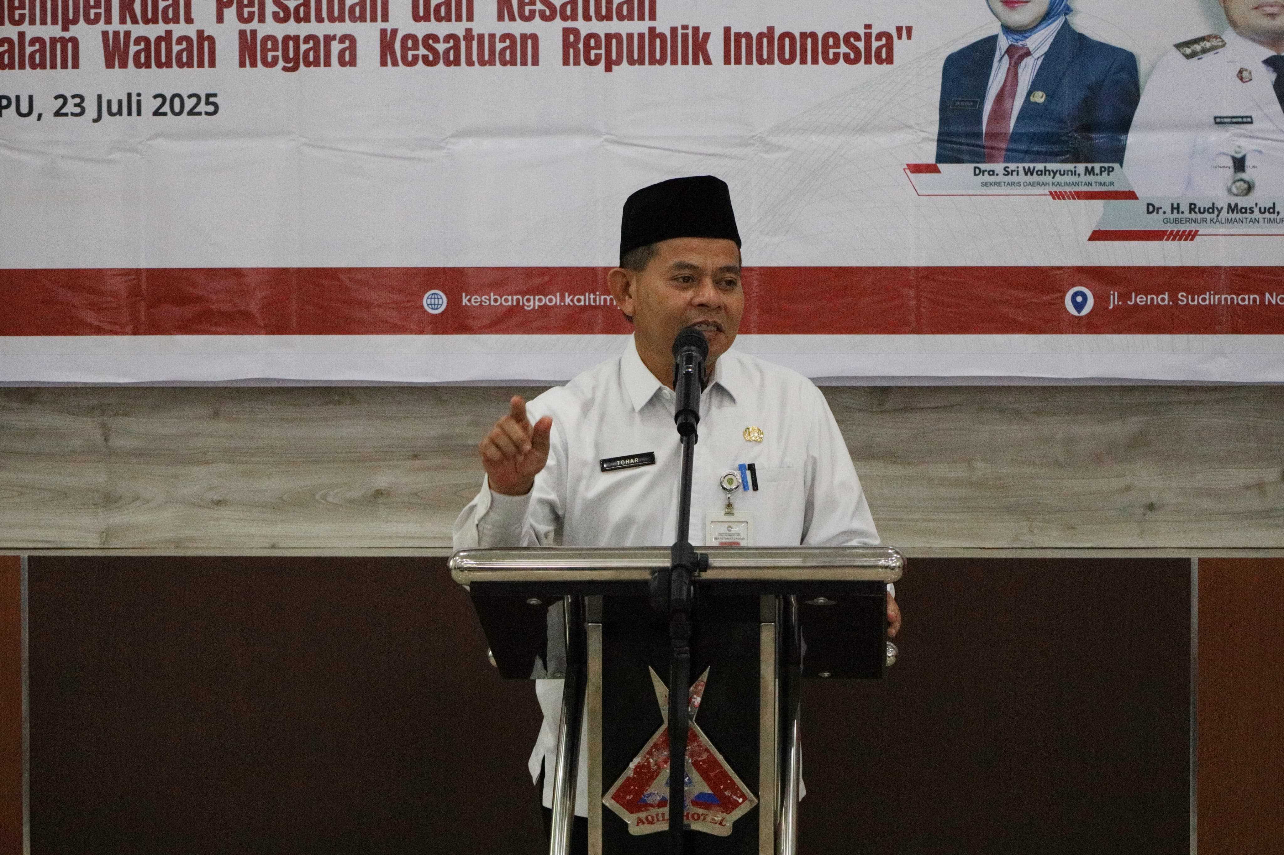 Sekda PPU Buka Sosialisasi Pemeliharaan Keharmonisan dan Kerukunan Antar Umat Beragama