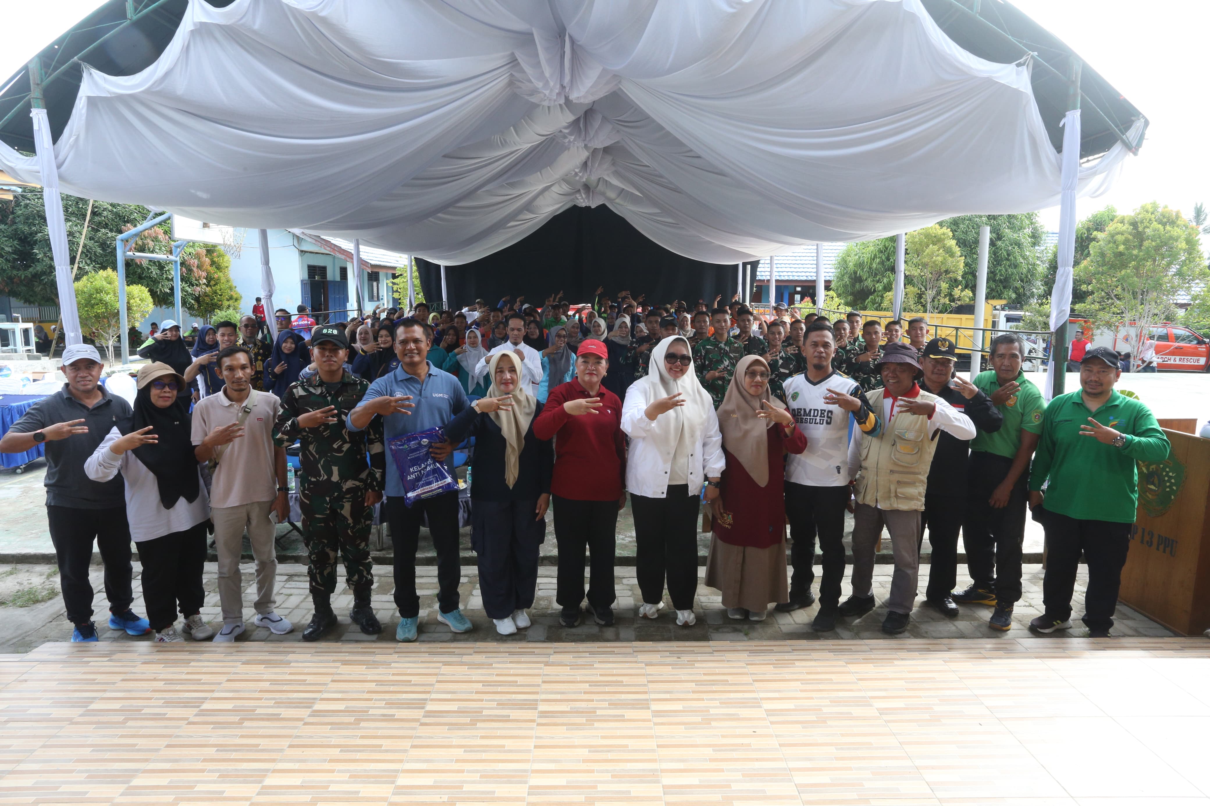 Dinkes PPU Canangkan G1R1J di Waru, Fokus Tekan Kasus DBD dan Malaria